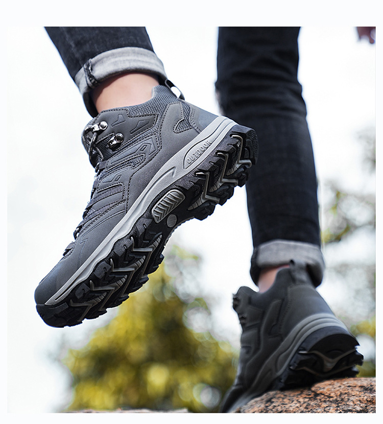 Lightweight Orthopaedic Outdoor & Hiking Boots With Cushioning Sole
