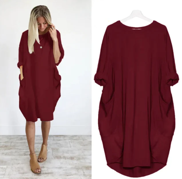 Graceful Pocket Dress