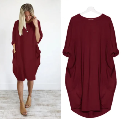 Graceful Pocket Dress