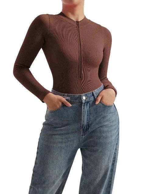 Sleek Long Sleeve Swimwear