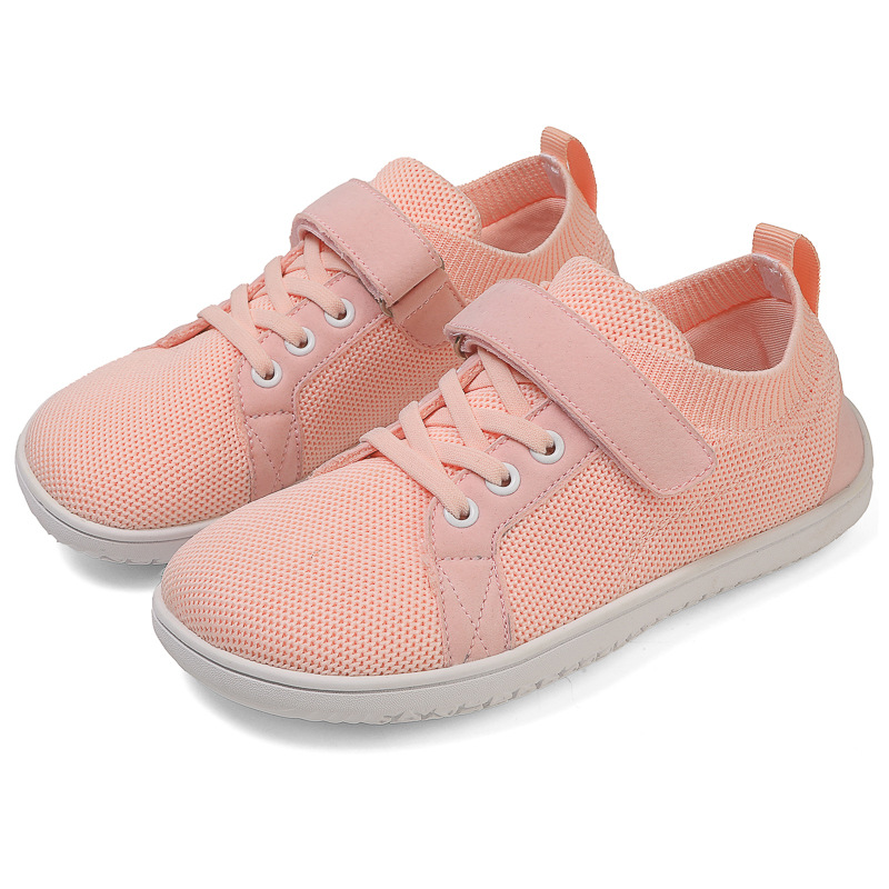 Children' Barefoot Shoes Wide Toe Box Zero Drop Walking Sneakers