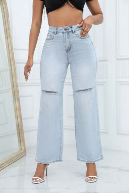 Wide-Leg Jeans