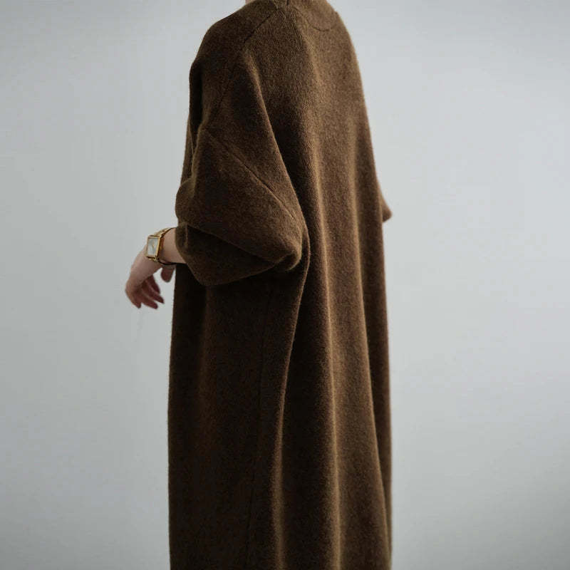 Elegance Solid Longline Cardie