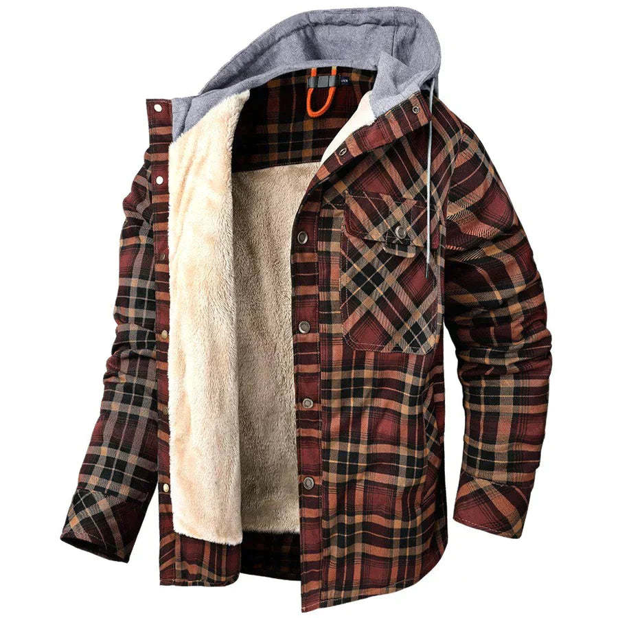 Flannel Fleece Winter Jacket