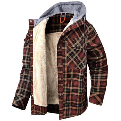 Flannel Fleece Winter Jacket