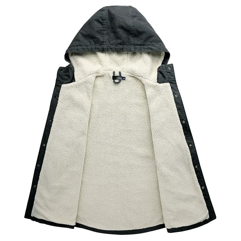 Fleece Winter Jacket With Inner Lining