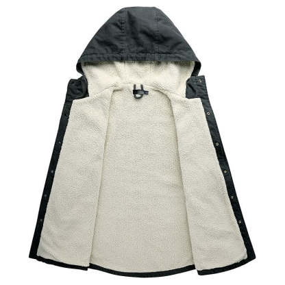 Fleece Winter Jacket With Inner Lining