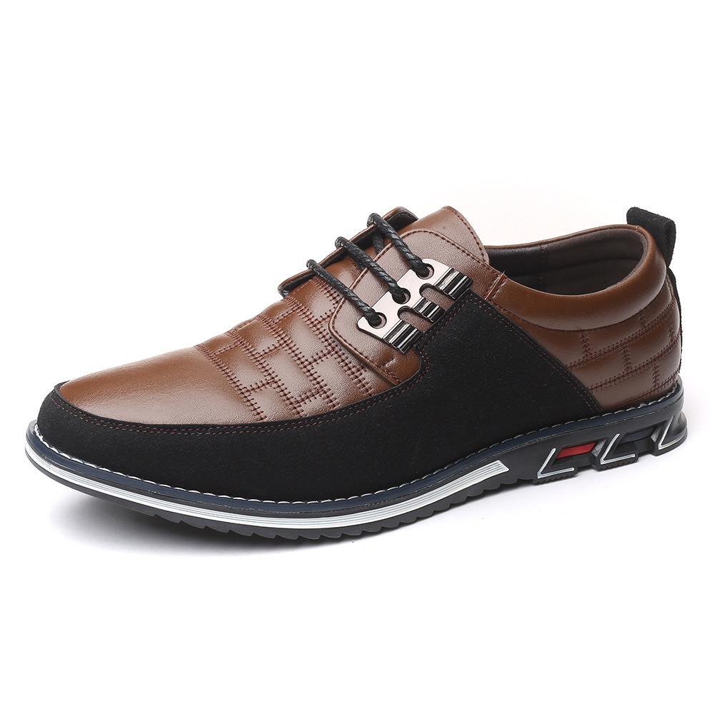 Oxford Derby Orthopedic Leather Shoes