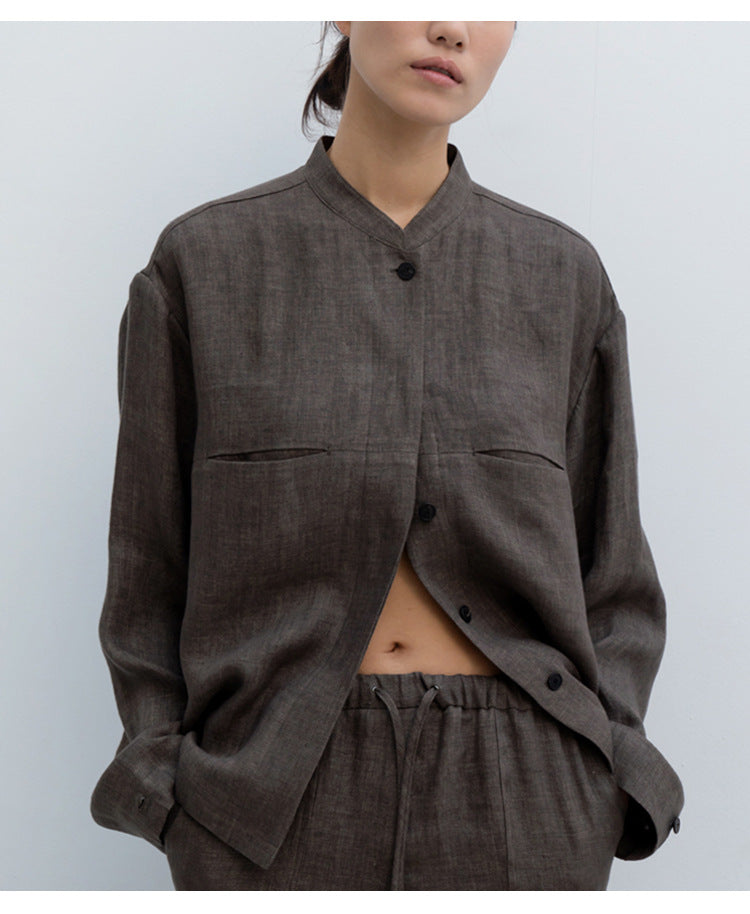 Linen OverSized Shirt