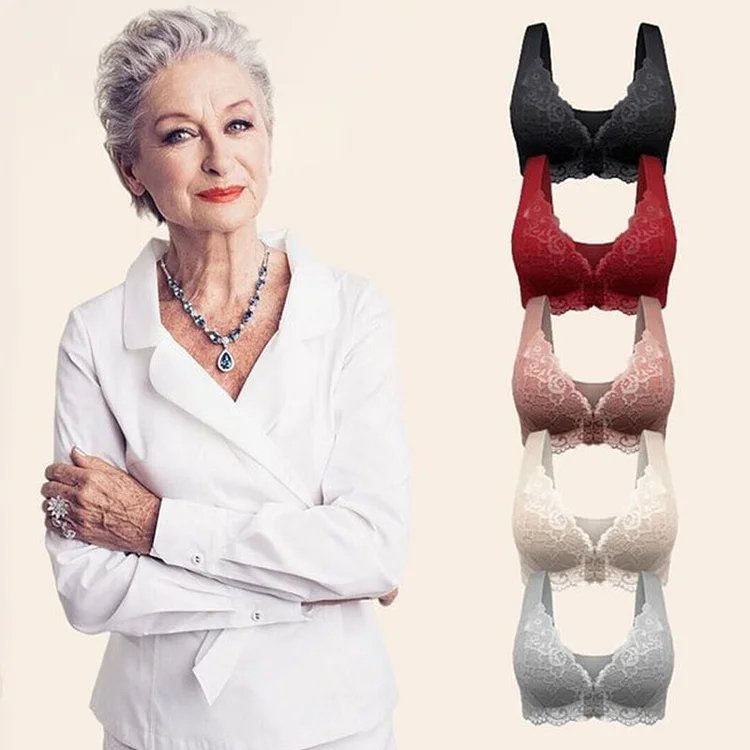 Front Closure 5D Shaping Push Up Bra – Seamless, Beauty Back, Comfy