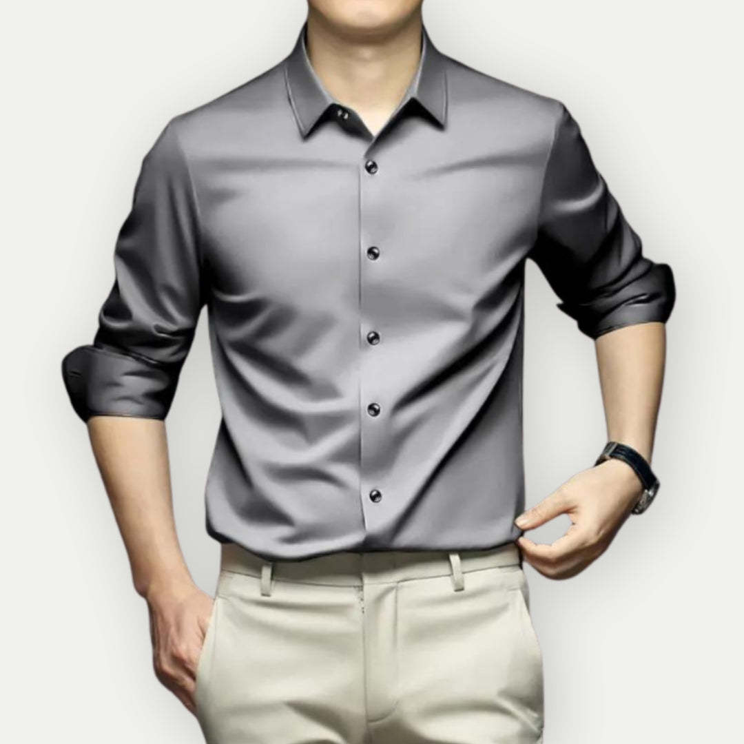 Men's Non-Iron Wrinkle-Resistant Dress Shirt