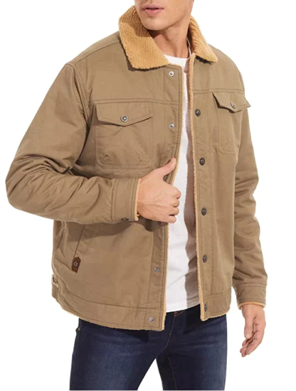 Bomber Jacket With Wool Lining