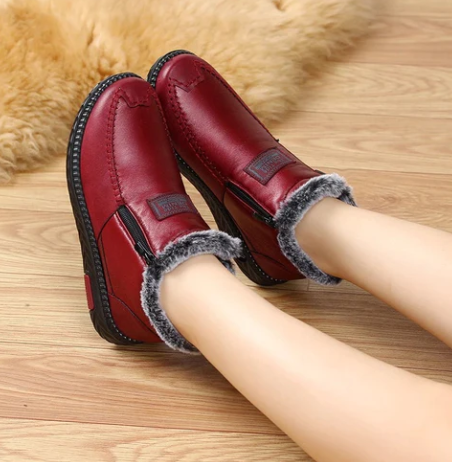 Orthopedic Boots Comfortable Waterproof Arch-support Leather Winter
