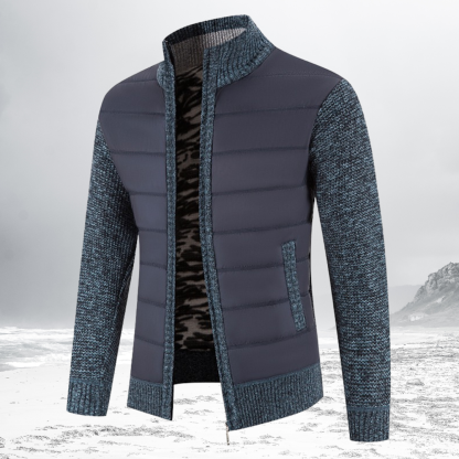  Padded Zip Sweater