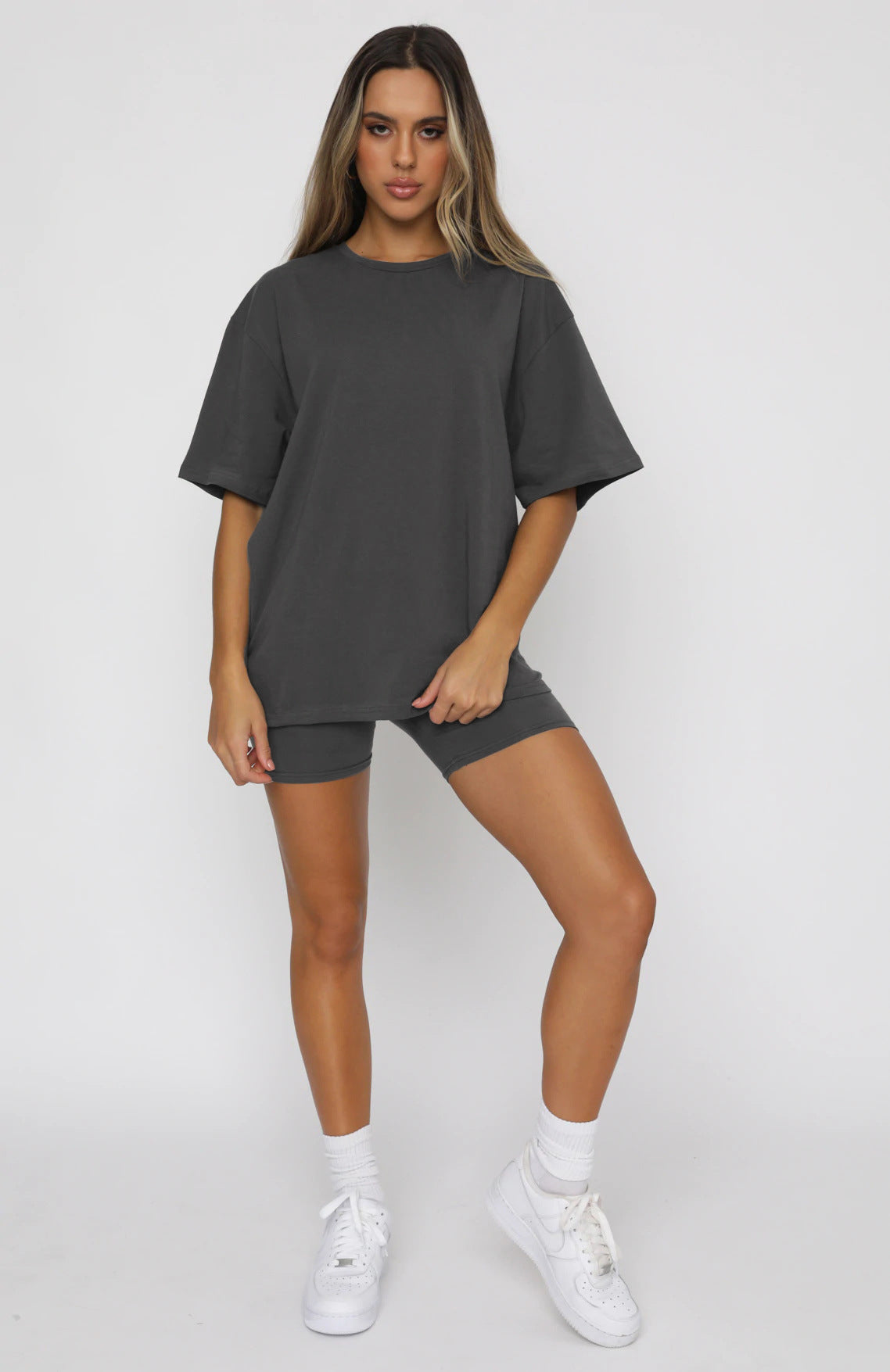 Casual OverSized T-Shirt Set
