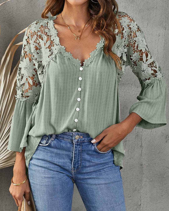 Floral Lace Blouse