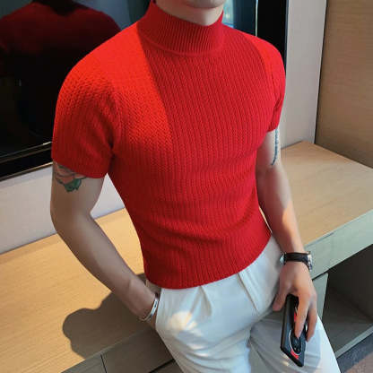  Slim Fit Extended Neck T-Shirt