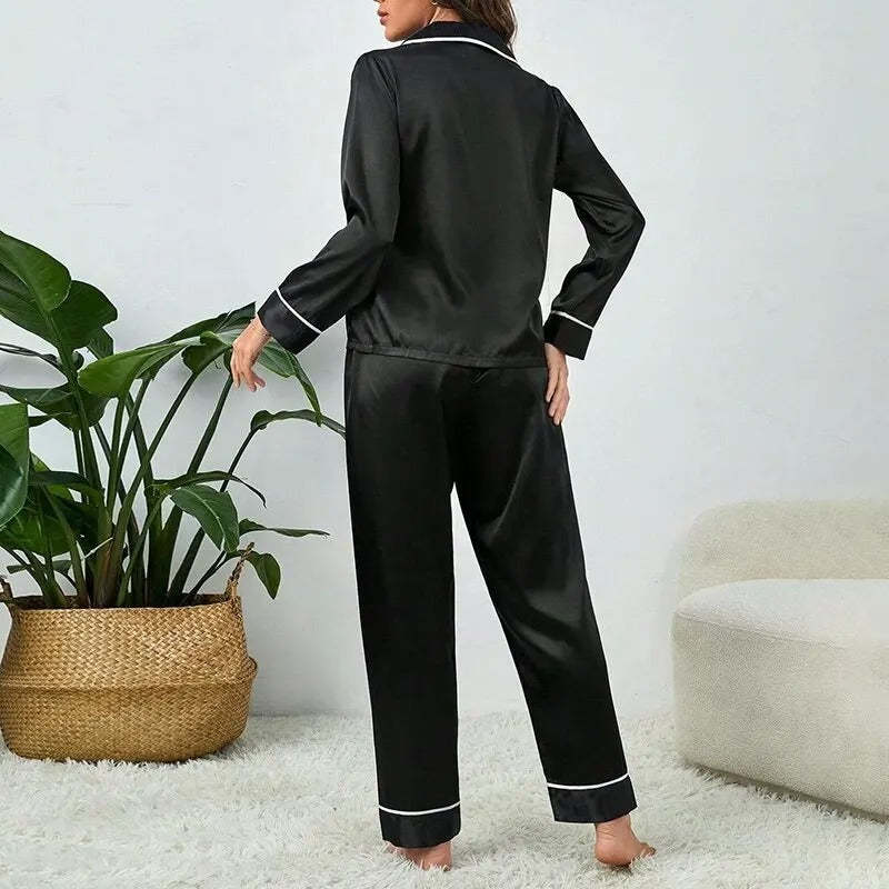 Silky Luxe 2-Piece Pajama Set