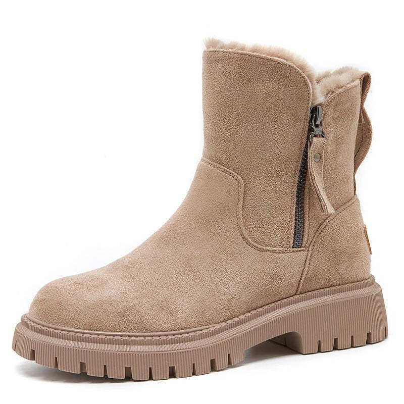 Orthopedic Snow Boots Women Warm Ankle Shoes