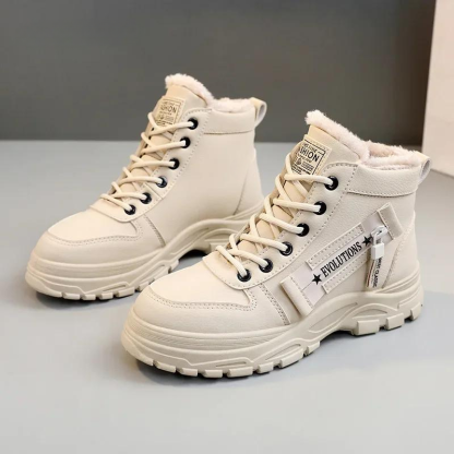 Winter Boots Women Fleece Lined