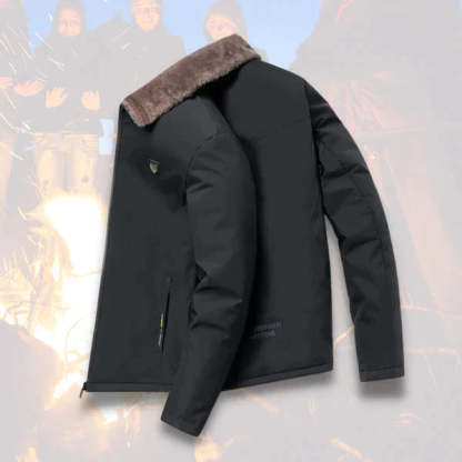 Coat With Fleece Inner Lining