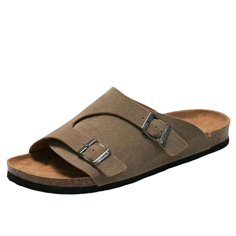 Men Breathable Suede Summer Trendy Orthopedic Sandals