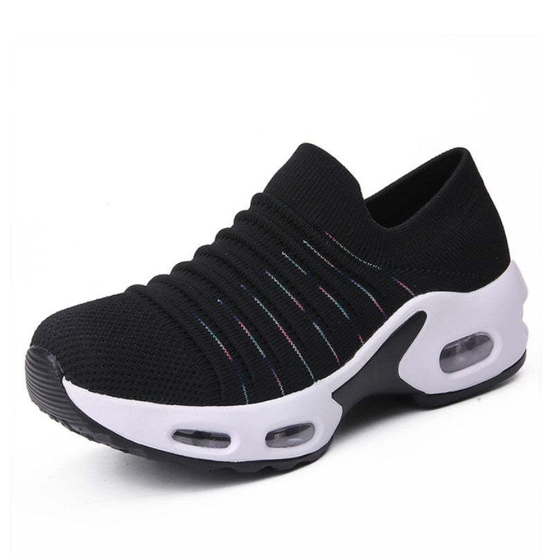 Orthopedic Shoes Women Breathable Slip-on Sneakers Air Cushion Mesh Leisure