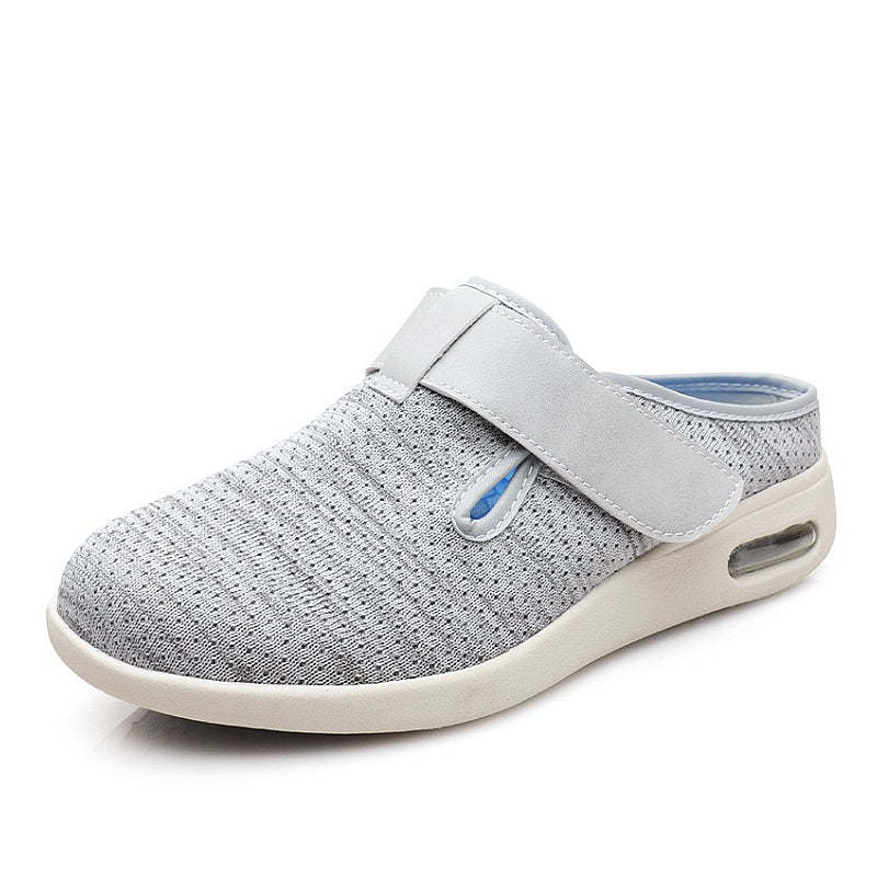 Orthopedic Shoes For Women Open Back Hook&loop Arch Support Slippers Spring Summer