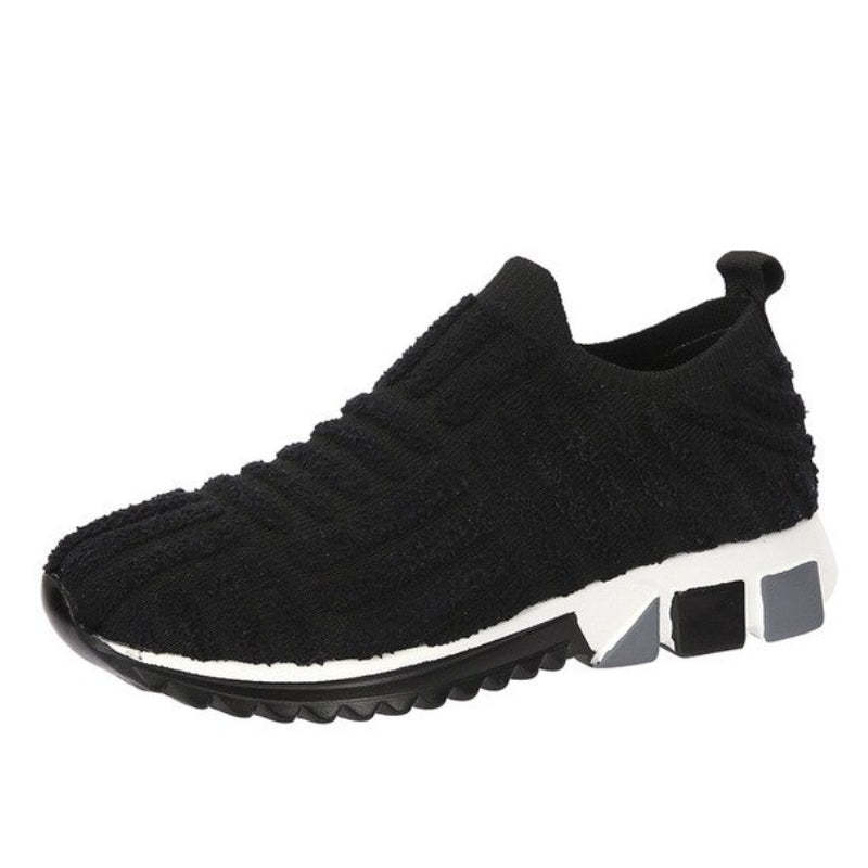 Women Orthopedic Shoes Knit Slip-on Comfy Leisure Sneakers
