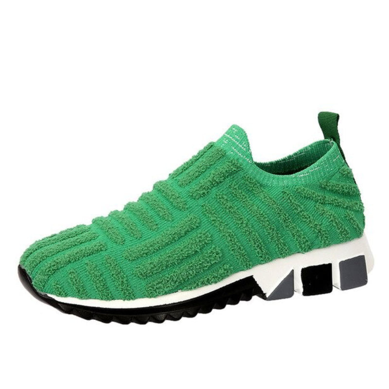 Women Orthopedic Shoes Knit Slip-on Comfy Leisure Sneakers
