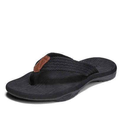 Best Orthopedic Sandals For Men Nonslip Flip-flops Fabric Thongs Summer Beach