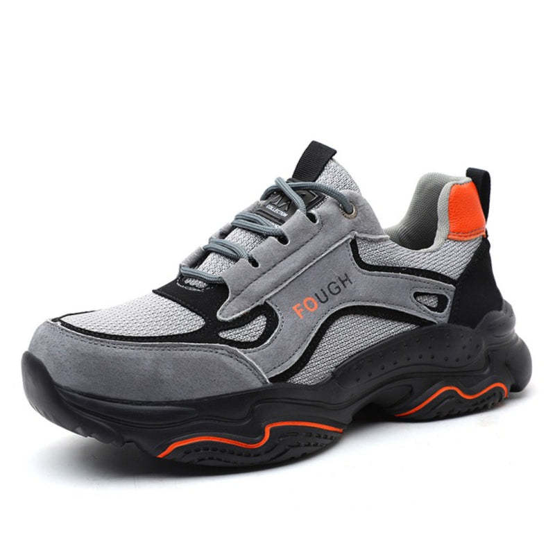 Orthopedic Shoes Men Weight Bearing Safety Sneakers Thick Sole Mesh Mo