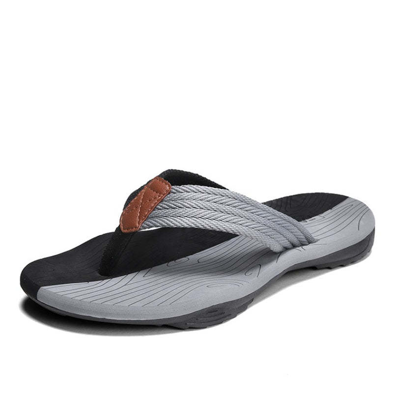 Best Orthopedic Sandals For Men Nonslip Flip-flops Fabric Thongs Summe