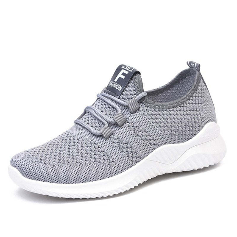 Women Orthopedic Shoes Comfy Elastic Mesh Round Toe Running Sneakers