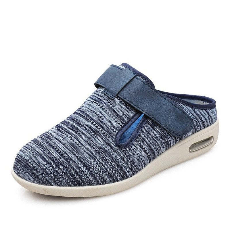 Orthopedic Shoes For Women Open Back Hook&loop Arch Support Slippers S