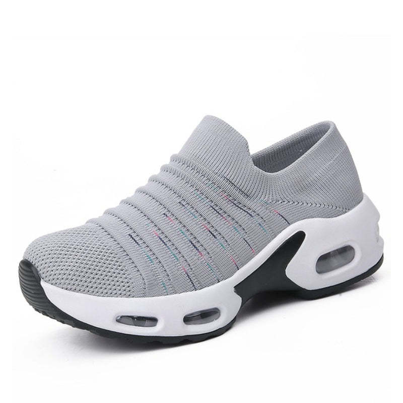 Orthopedic Shoes Women Breathable Slip-on Sneakers Air Cushion Mesh Leisure