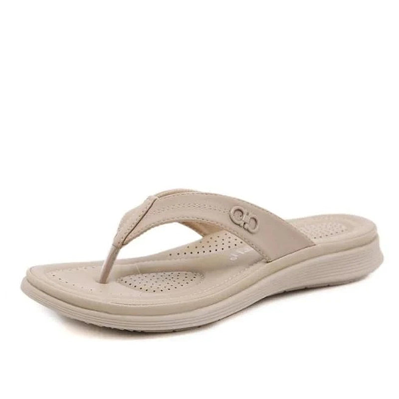 Orthopedic Women Sandals Soft Sole Massage Casual Summer Beach Flip-flops