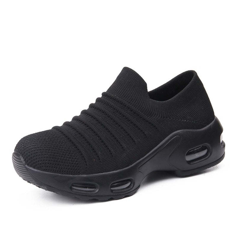 Orthopedic Shoes Women Breathable Slip-on Sneakers Air Cushion Mesh Leisure