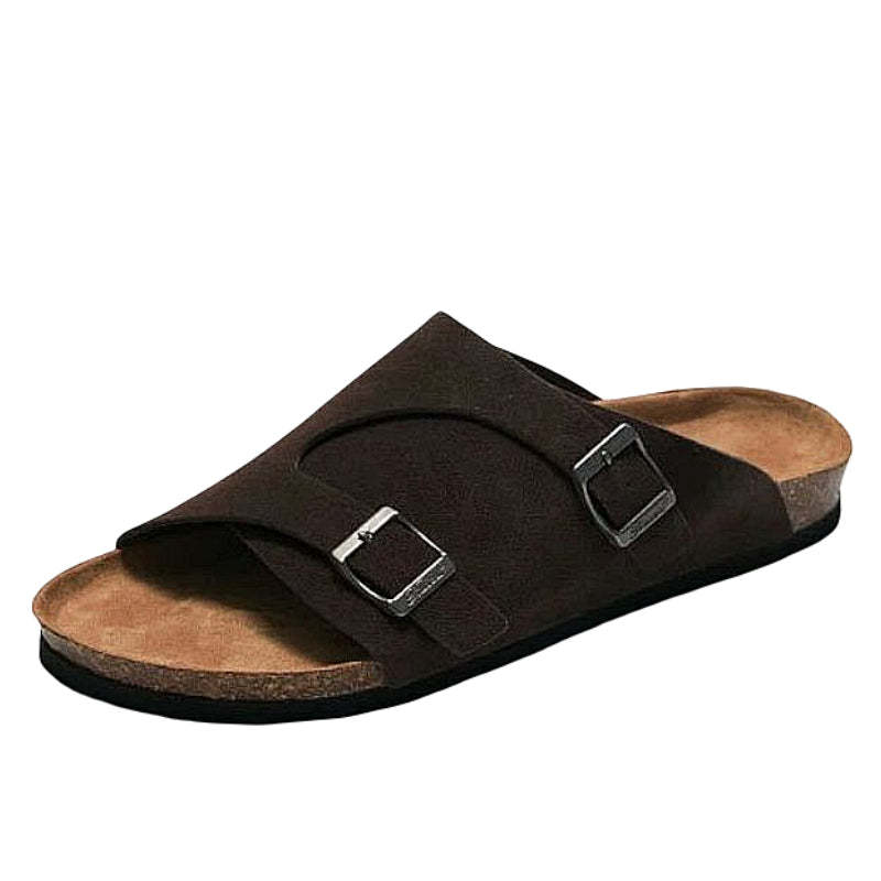 Men Breathable Suede Summer Trendy Orthopedic Sandals