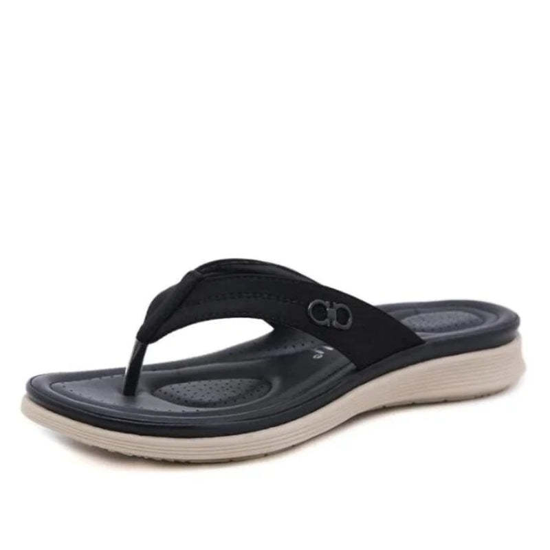 Orthopedic Women Sandals Soft Sole Massage Casual Summer Beach Flip-flops