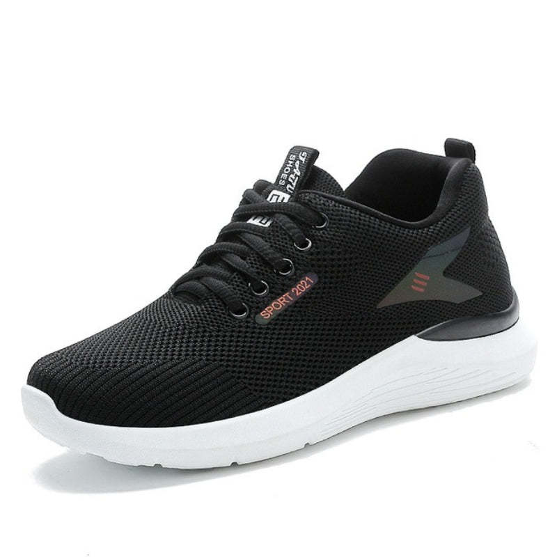 Women Platform Orthopedic Shoes Deodorization Mesh Lace-up Walking Sneakers