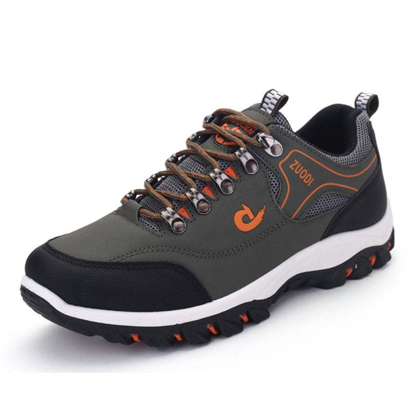 Men Orthopedic Shoes Anti-collision Anti-slip Rubber Hiking Sneakers
