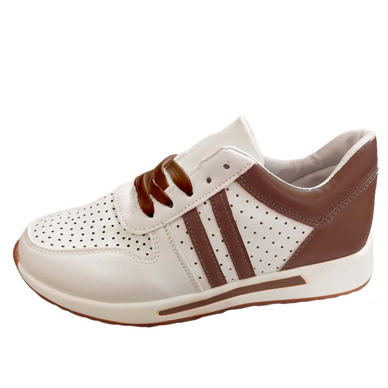 Sporty Orthopedic Shoes Women Breathable Striped Cushioned Sneakers Trendy