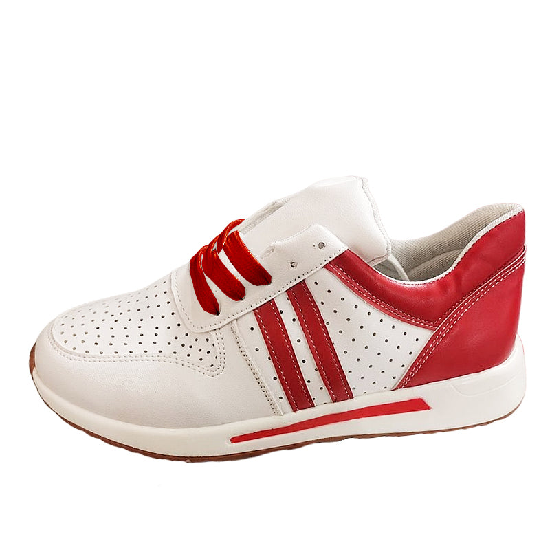 Sporty Orthopedic Shoes Women Breathable Striped Cushioned Sneakers Trendy