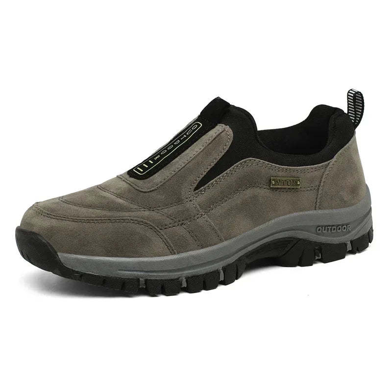 Orthopaedic Suede Leather Walking Shoes