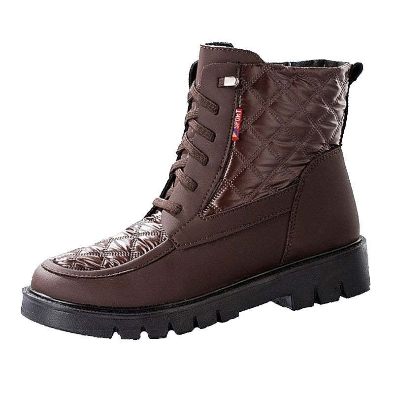 Women Plush Snow Boots Anti-slip Winter Orthopedic Shoes