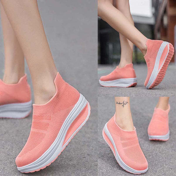 Experience Walking On Air With Cloud Wedge Sneakers