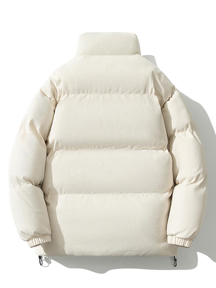Curduroy Puffer Jacket for Men