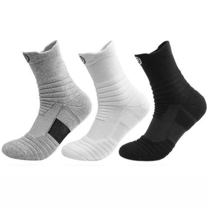 Non-Slip Healthcare Worker Breathable Ankle Socks - 3 Pairs