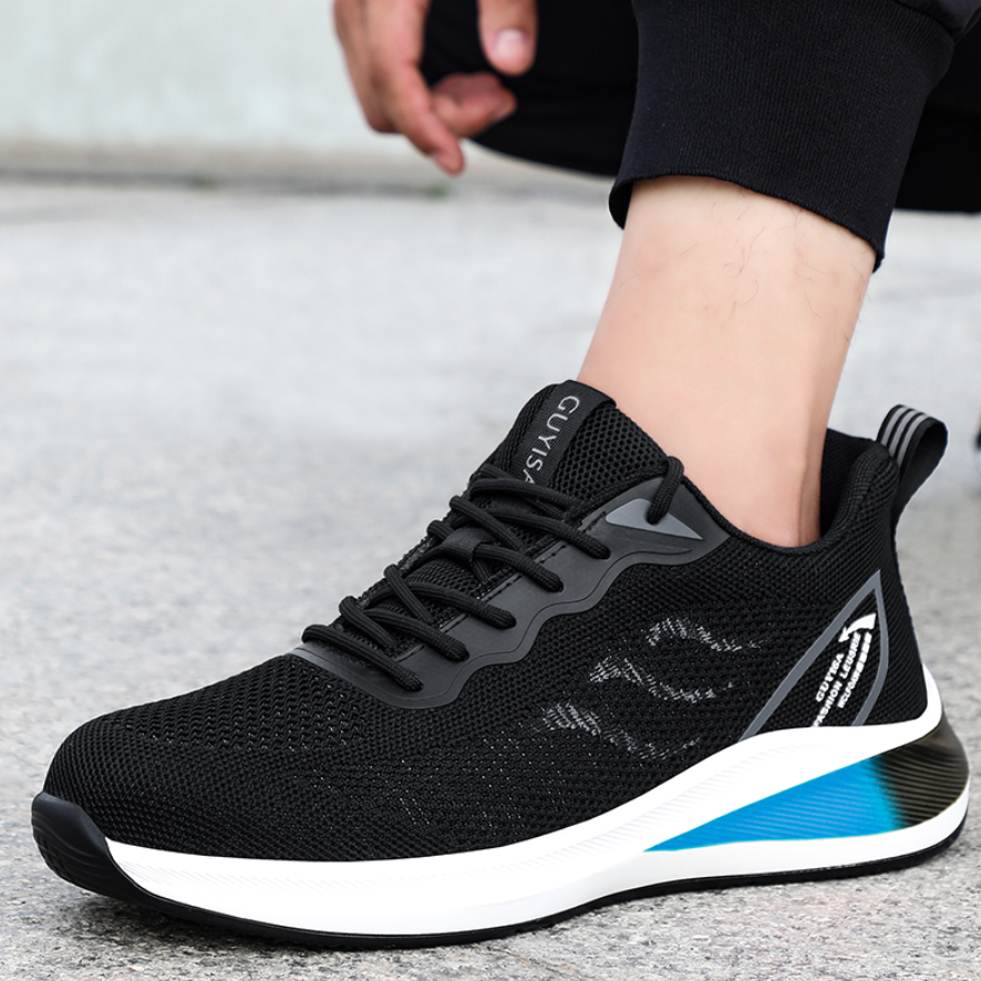 Orthopedic Breathable Shoes For Men Arch Support Anti-Smash Anti-Puncture